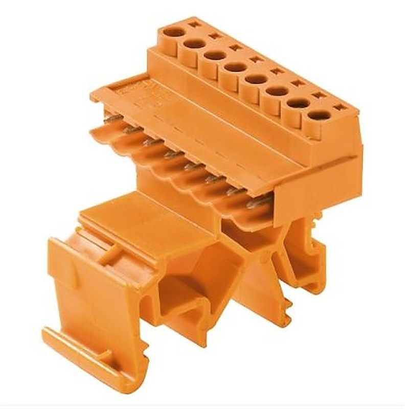 Weidmüller, OMNIMATE Signal Male PCB Header, 5.08 mm Pitch, 4 Way, 1 Row 180°