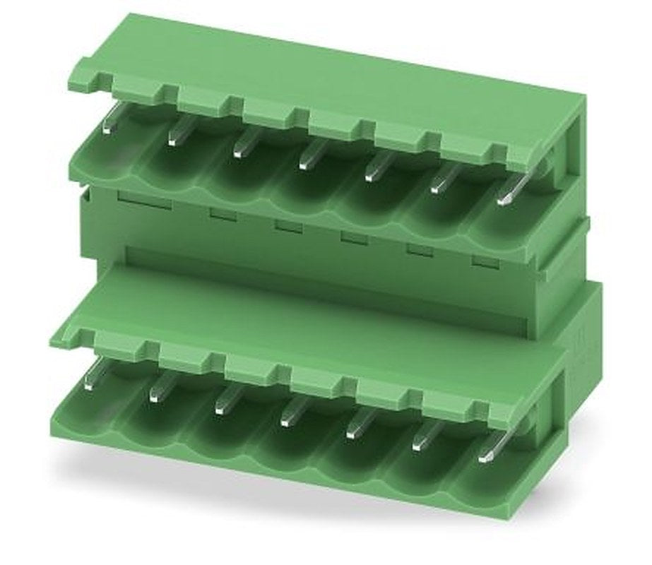 Phoenix Contact MDSTB 2.5/ 7-G Series Pluggable Terminal Block, 7 Contact(s), 5 mm Pitch, 2 Row
