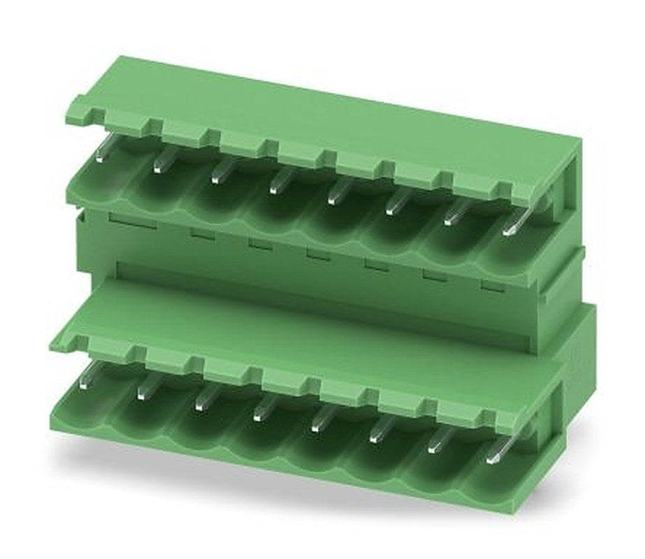 Phoenix Contact MDSTB 2.5/ 8-G Series Pluggable Terminal Block, 8-Contact, 5 mm Pitch, 2 Row, 1846425