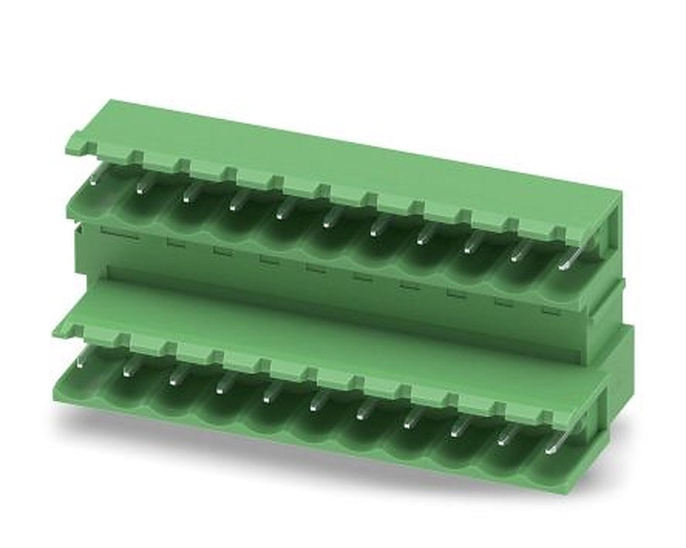 Phoenix Contact MDSTB 2.5/11-G Series Pluggable Terminal Block, 11-Contact, 5 mm Pitch, 2 Row, 1846454
