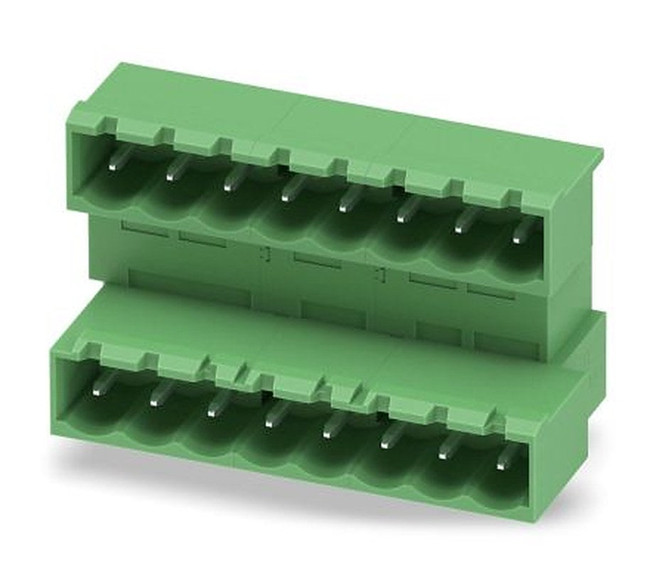 Phoenix Contact MDSTBA 2.5/ 8-G Series Pluggable Terminal Block, 8 Contact(s), 5 mm Pitch, 2 Row