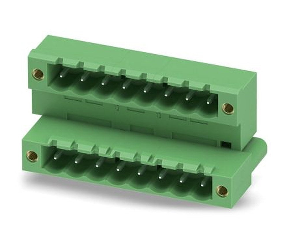Phoenix Contact MDSTB 2.5/ 8-GF Series Pluggable Terminal Block, 8 Contact(s), 5 mm Pitch, 2 Row