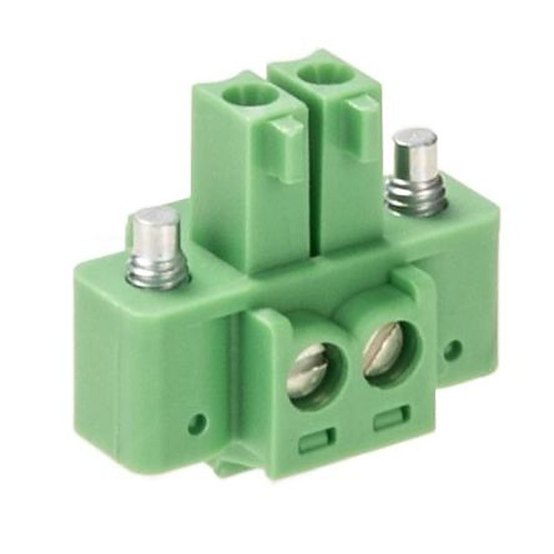 Phoenix Contact MC 1.5/2-STF-3.5 Series Pluggable Terminal Block, 2-Contact, 3.5 mm Pitch, 1 Row, 1847055