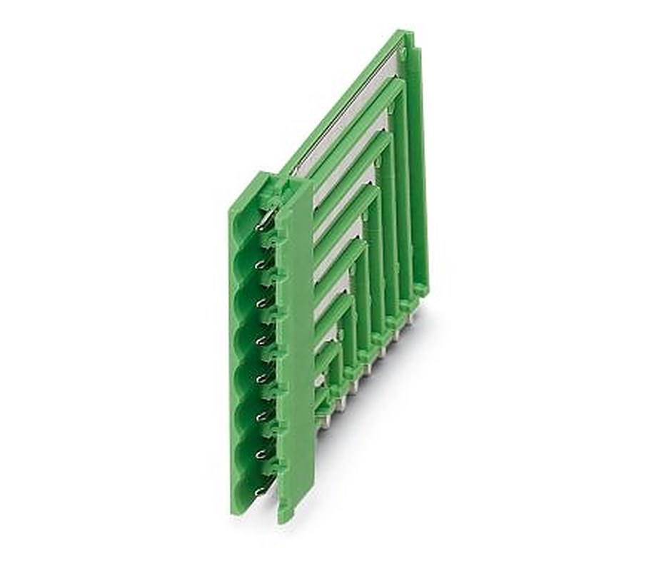 Phoenix Contact MSTBO 2.5/ 5-GR-5.08 Series Pluggable Terminal Block, 5 Contact(s), 5.08 mm Pitch, 1 Row