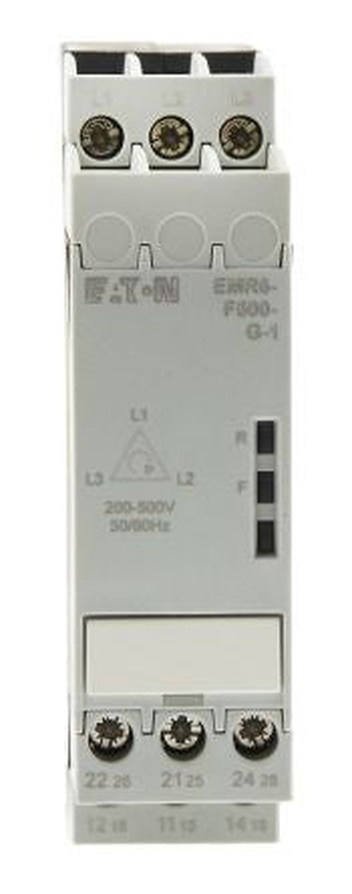 Eaton Monitoring Relay, 3 Phase, 200/500 V ac Monitor Range, DIN Rail, 200V ac, 500 V ac