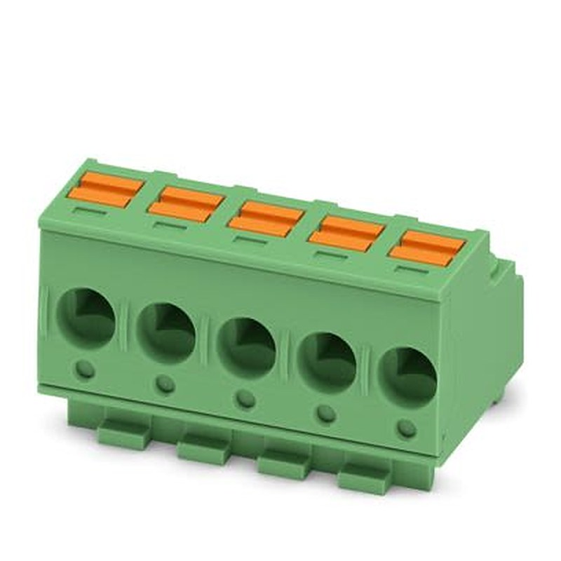 Phoenix Contact PTS Series Pluggable Terminal Block, 5-Contact, 5 mm Pitch, 1 Row, 1848561