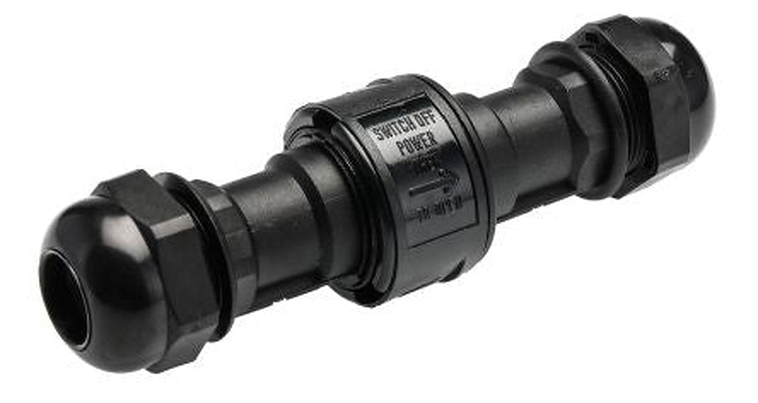 ABB 3 Pole IP68 Rating Cable Main In-Line Connector Male/Female, 16A