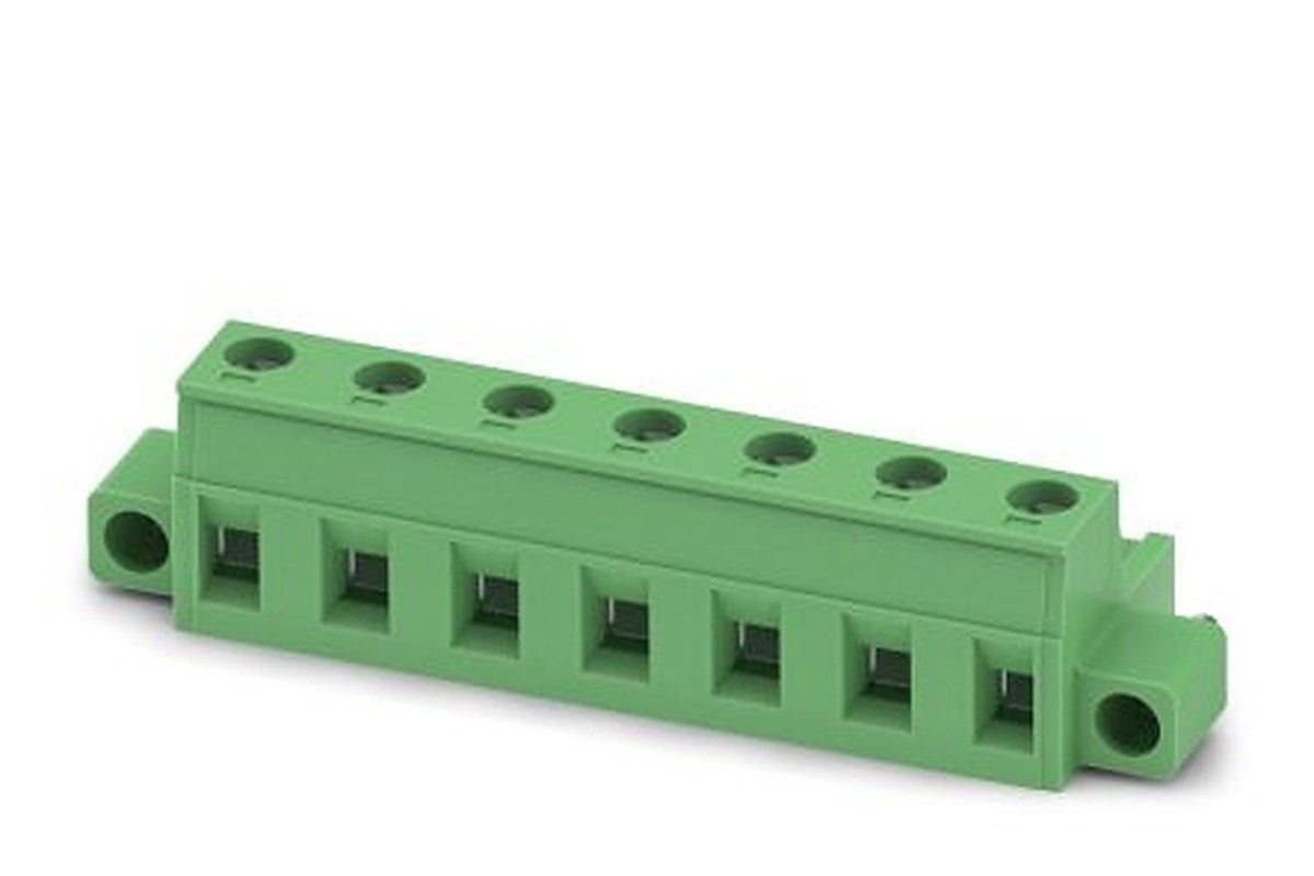 Phoenix Contact GMSTB 2.5/7-STF-7.62 Series Pluggable Terminal Block, 7-Contact, 7.62 mm Pitch, 1 Row, 1858811