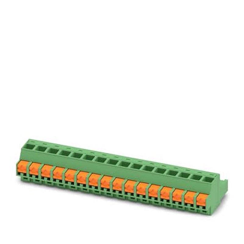 Phoenix Contact FKCOR Series PCB Connector, 16-Contact, 5.08 mm Pitch, 1 Row Push-in Spring