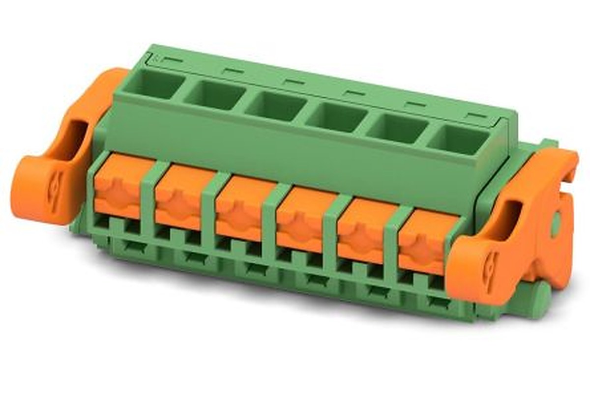 Phoenix Contact FKCOR Series PCB Connector, 6-Contact, 5.08 mm Pitch, 1 Row, 1861739