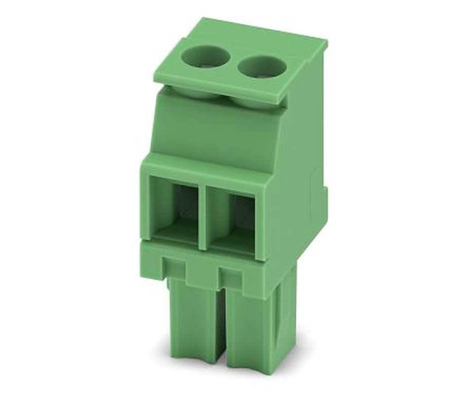 Phoenix Contact MCVW 1.5/2-ST-3.5 Series Pluggable Terminal Block, 2-Contact, 3.5 mm Pitch, 1 Row, 1862852