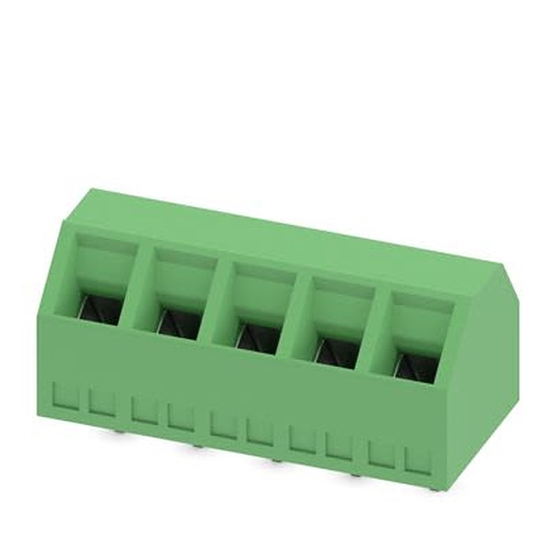 Phoenix Contact SMKDSN 1/ 5 Series PCB Terminal Block, 5-Contact, 5 mm Pitch, 1 Row, 1869091