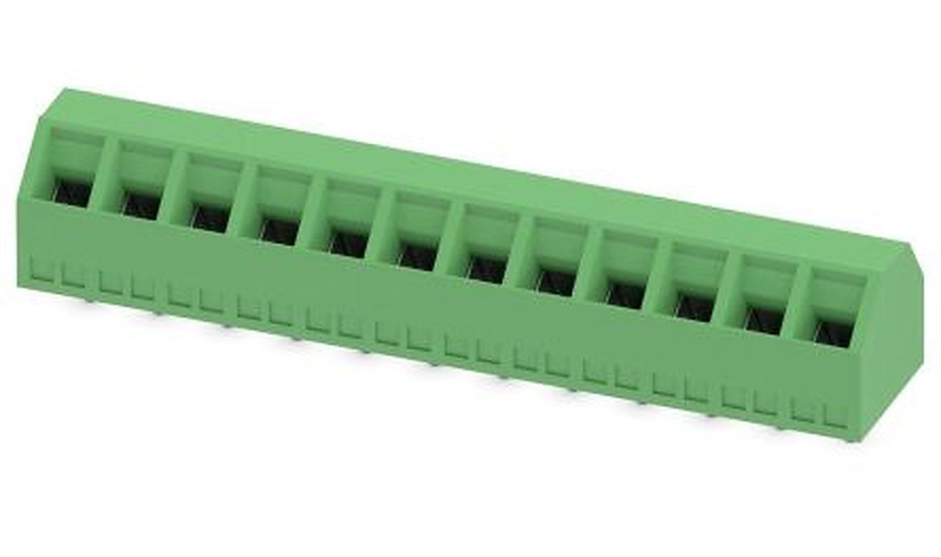 Phoenix Contact SMKDSN 1.5/12 Series PCB Terminal Block, 12-Contact, 5 mm Pitch, 1 Row, 1869169