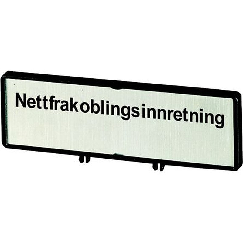 Eaton Label for Use with T5, T5B, P3, Pre-printed "Supply Disconnecting Device
