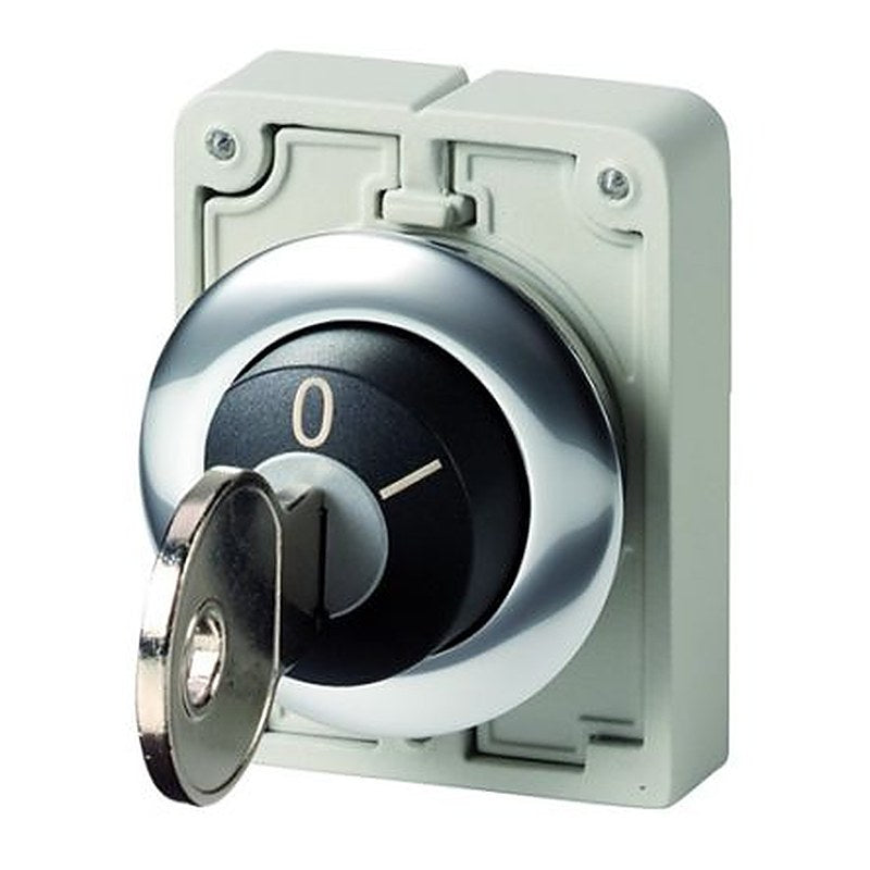 Eaton M30 2-position Key Switch Head, 30 mm Cutout