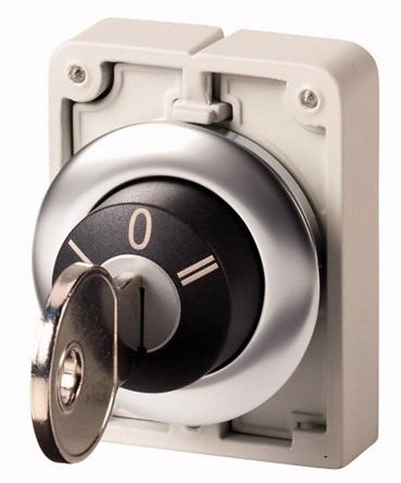 Eaton RMQ-Titan 3-position Key Switch Head, Latching, 30 mm Cutout