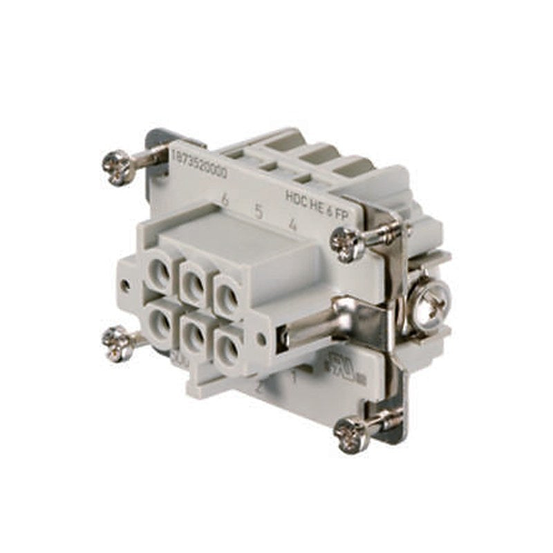 Weidmüller Contact Insert, 24A, HE Series Female, 6 Contacts