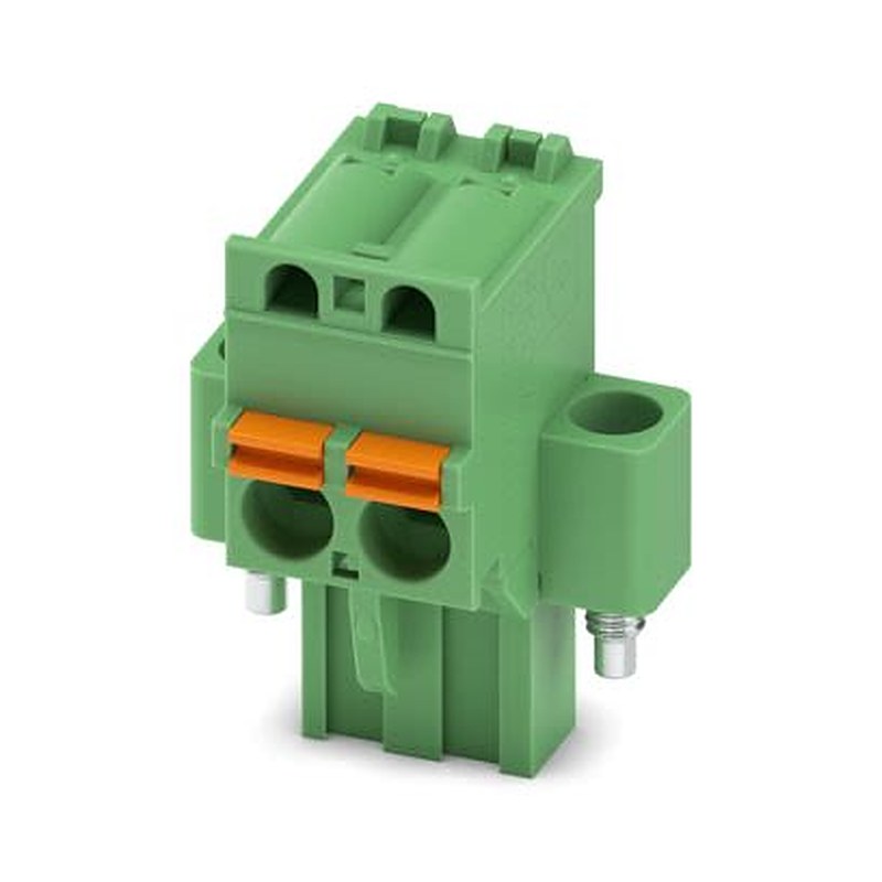 Phoenix Contact PCB Terminal Block, 2-Contact, 5.08 mm Pitch, Push-in, 1 Row Socket