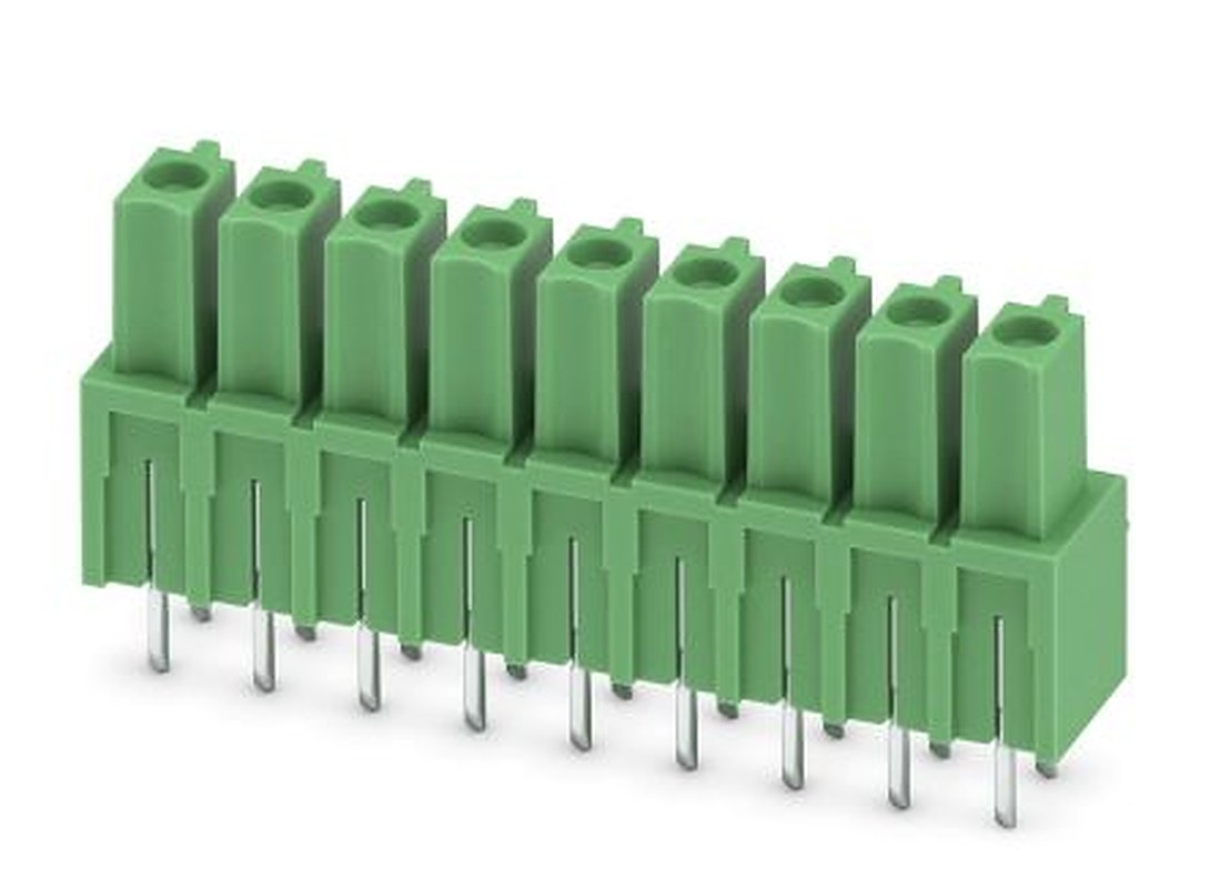 Phoenix Contact IMCV 1.5/ 9-G-3.81 Series Straight Pluggable Terminal Block, 9 Contact(s), 3.81 mm Pitch, 1 Row