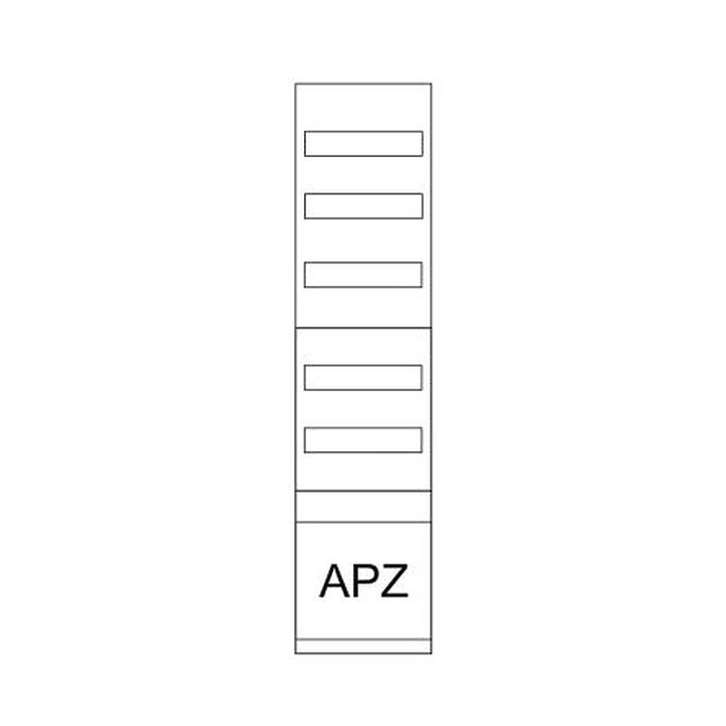 Eaton ZSD Series Empty Distribution Panel for Use with Enclosure 150 mm x 1.05 m x 250mm
