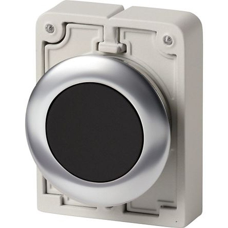 Eaton Push Button Switch, 31 mm Cutout Black, IP66, IP67, IP69
