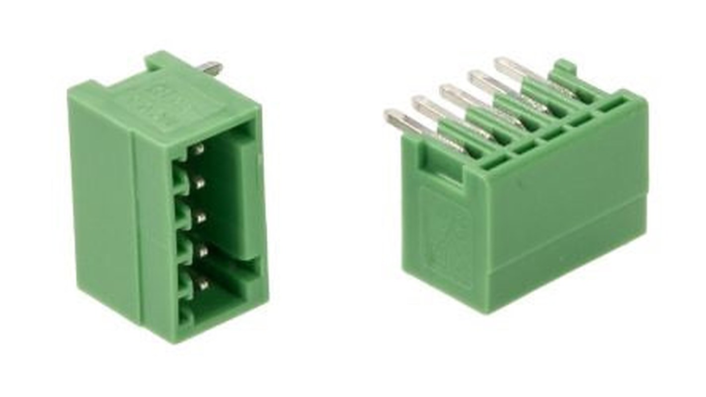 Phoenix Contact COMBICON MC Series Pluggable Terminal Block, 5-Contact, 2.5 mm Pitch, 1 Row, 1881477