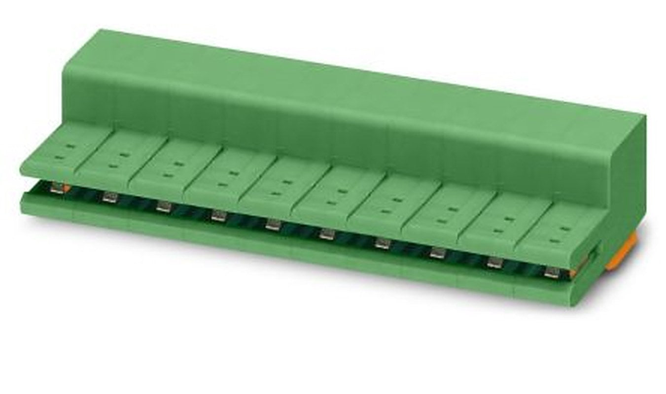Phoenix Contact ZEC 1.5/11-ST-7.5 C2 R1.11 Series PCB Terminal Block, 11-Contact, 7.5 mm Pitch, 1 Row, 1883239
