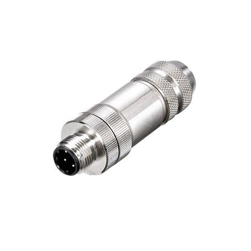 Weidmüller Connector, 4 Contacts, Cable, Screw, M12 Connector, Plug, Socket, Male/Female, IP67, SAISM Series