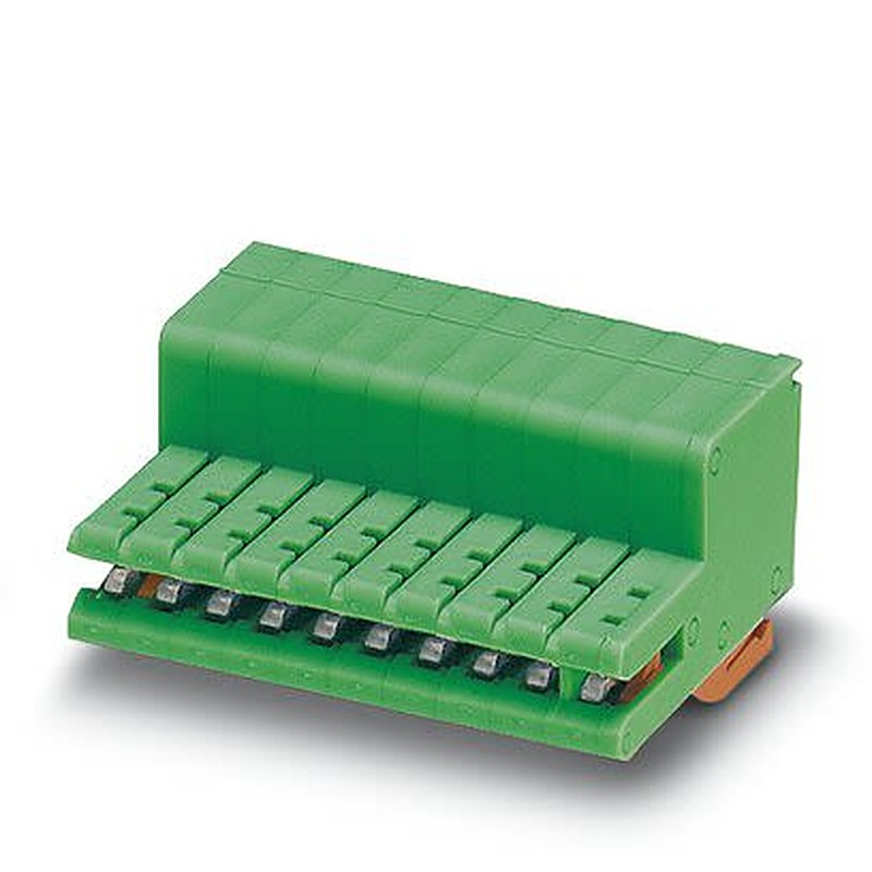 Phoenix Contact ZEC 1.0/..-ST Series Pluggable Terminal Block, 4-Contact, 3.5 mm Pitch, 1 Row, 1893708