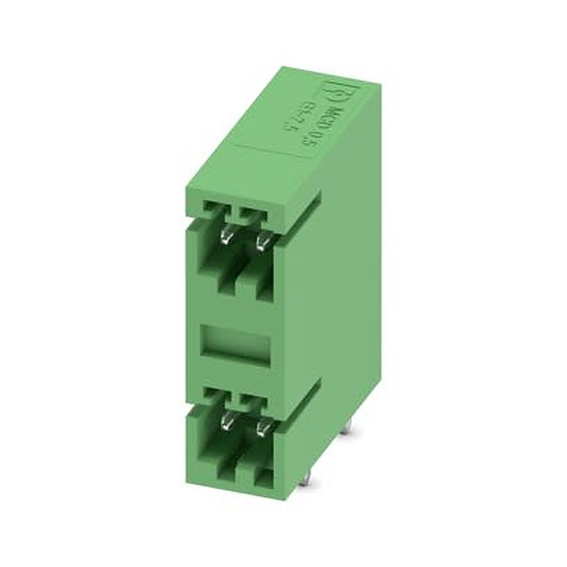 Phoenix Contact Straight Solder PCB Header, 4 Contact(s), 2.5 mm Pitch, 2 Row, Shrouded