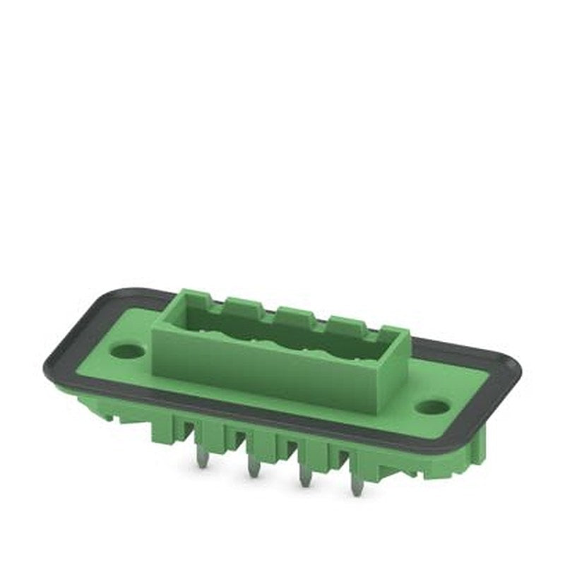 Phoenix Contact Pluggable Terminal Block Headers & Socket, 4-Contact, 5.08 mm Pitch, Flange, 1 Row Plug-In