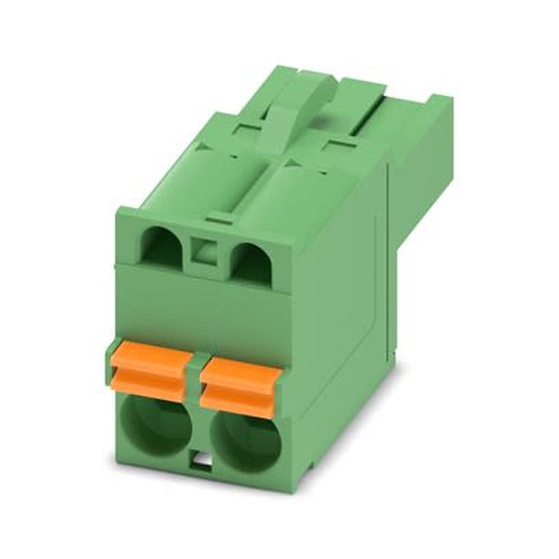 Phoenix Contact TMSTBP Series PCB Terminal Block, 2-Contact, 5 mm Pitch, Plug-in, 1 Row Solder