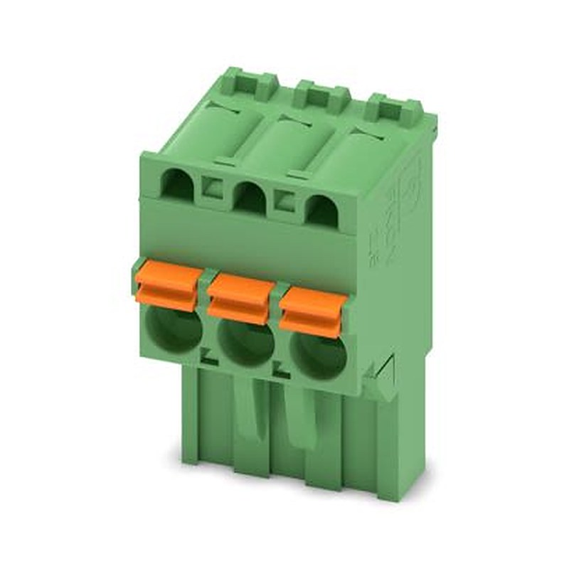 Phoenix Contact PCB Terminal Block, 3-Contact, 5 mm Pitch, 1 Row, 1909728