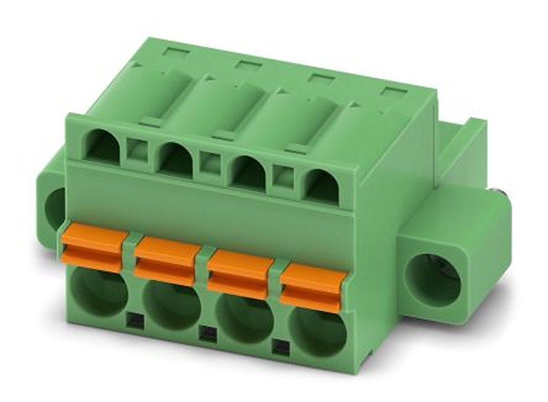 Phoenix Contact FKC Series PCB Connector, 4-Contact, 5 mm Pitch, 1 Row, 1910542