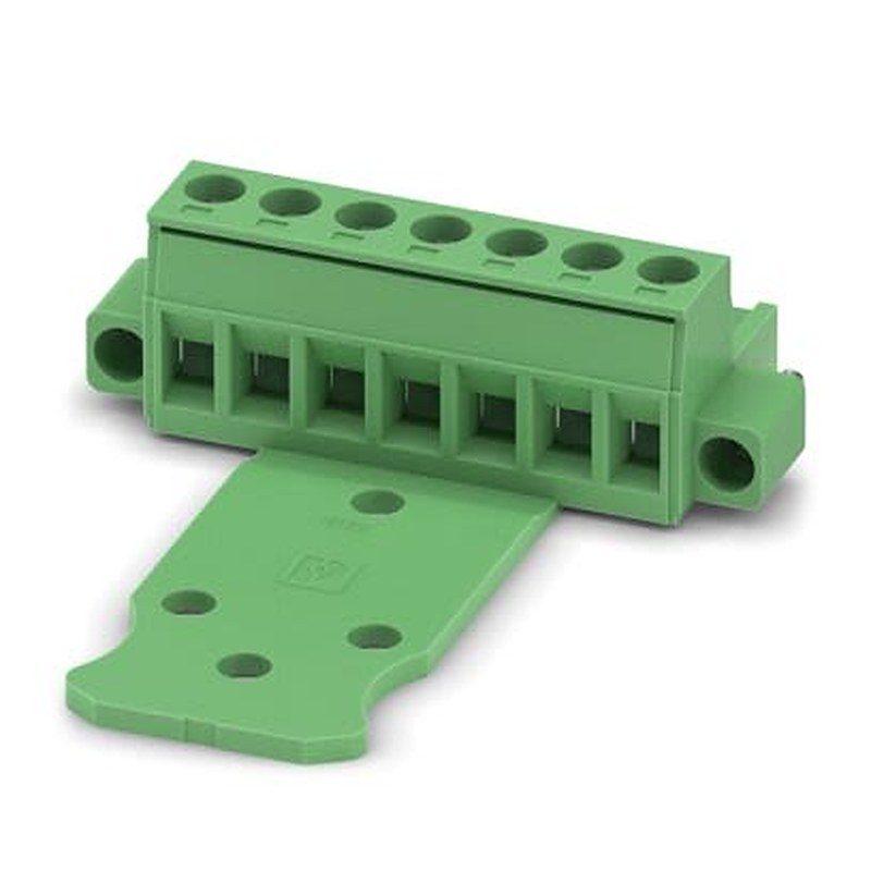 Phoenix Contact MSTB Series PCB Connector, 7-Contact, 5.08 mm Pitch, Plug-in, 1 Row Solder