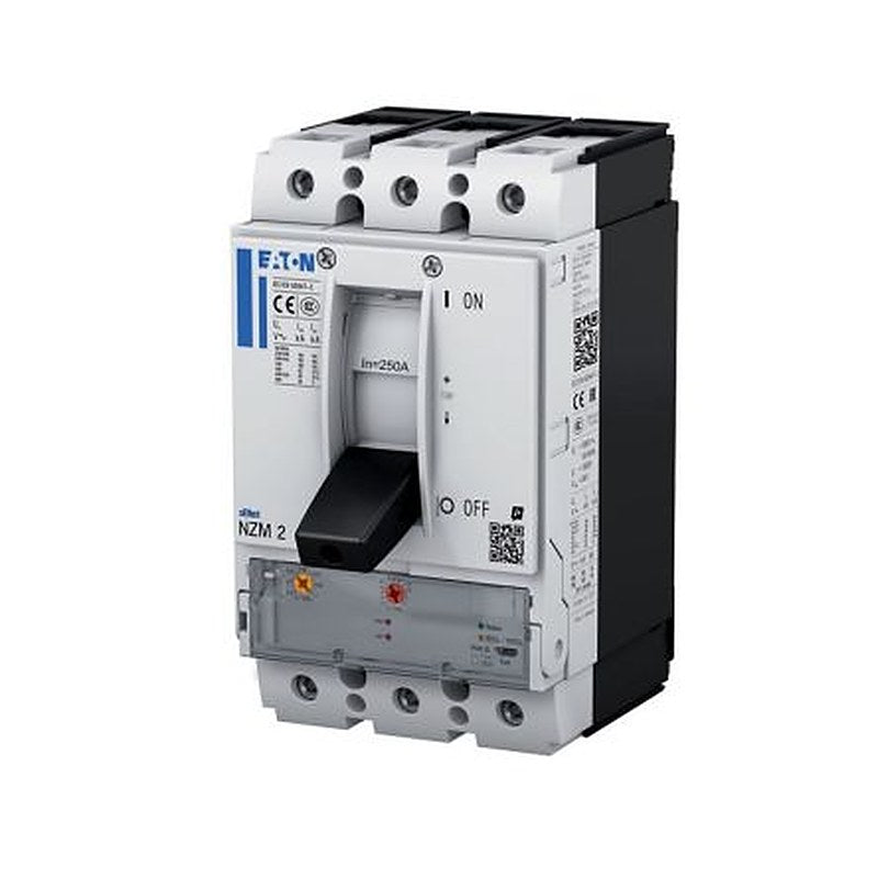 Eaton, NZM, NZM Molded Case Circuit Breaker 3-Pole 100A, Breaking Capacity 5 kA, Fixed