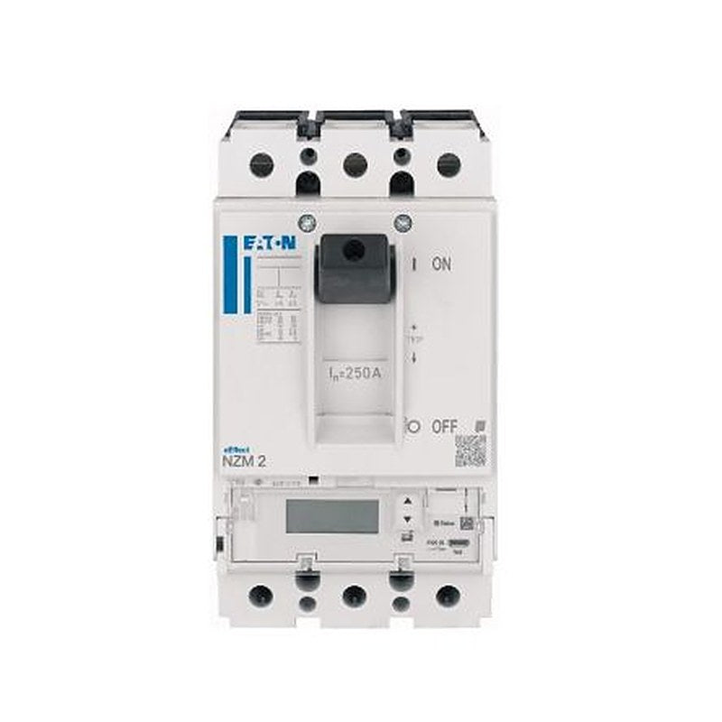 Eaton, NZM, NZM Molded Case Circuit Breaker 3-Pole 250A, Breaking Capacity 5 kA, Fixed