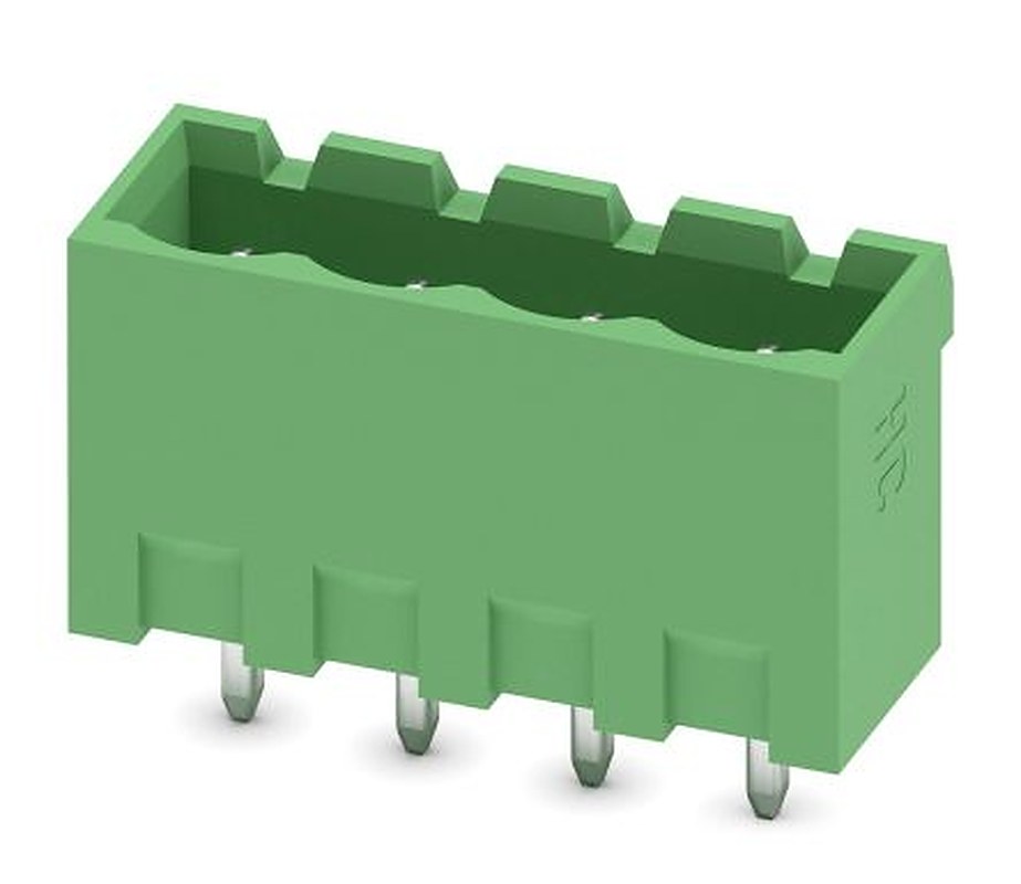 Phoenix Contact MSTBVA 2.5 HC/ 4-G Series Pluggable Terminal Block, 4-Contact, 5 mm Pitch, 1 Row, 1924211