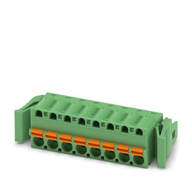 Phoenix Contact FKC 2/5-ST-RF Series PCB Terminal Block, 8-Contact, 5.08 mm Pitch, 1 Row, 1925757