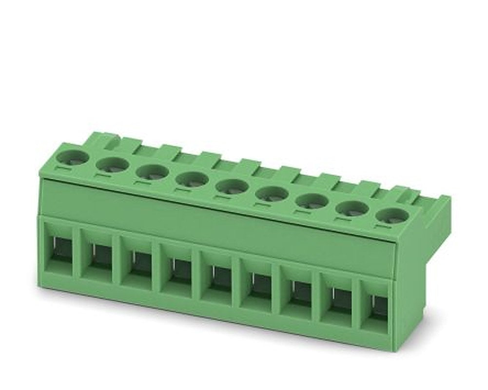 Phoenix Contact MSTBT 2.5 HC/9-ST Series Pluggable Terminal Block, 9-Contact, 5 mm Pitch, 1 Row, 1926303