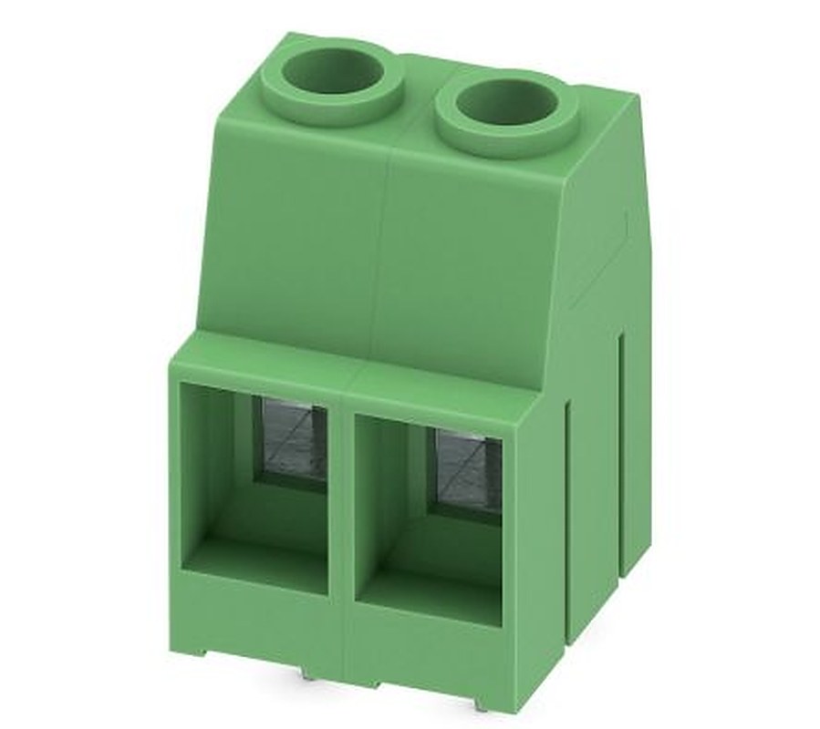 Phoenix Contact MKDSP 10HV/2-10.16 Series Horizontal PCB Terminal Block, 2 Contact(s), 10.16 mm Pitch, 1 Row