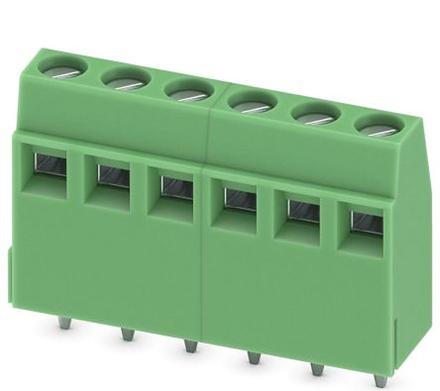 Phoenix Contact MKKDSNH 1.5/6-5.08 Series Horizontal PCB Terminal Block, 6 Contact(s), 5.08 mm Pitch, 1 Row