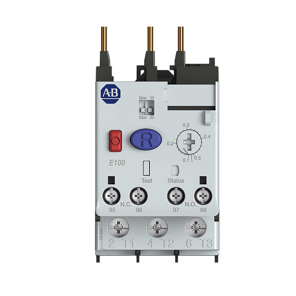 E100 Overload Relay, Trip Class 10 or 20, Basic Overload Relay, 3.2...16A, IEC 100-E E09...E16