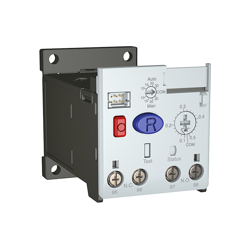 E100 Overload Relay, Trip Class 10, 15, 20, or 30, Advanced Overload Relay, 60...300A, Panel Mount for Use with External Current Transformers, All Contactors
