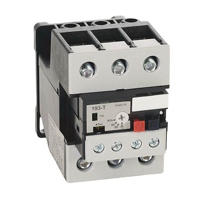 Allen Bradley, 193-T1 Overload Relay, 72A, 90 A F.L.C, 2mA Contact Rating, 18 W, 15V