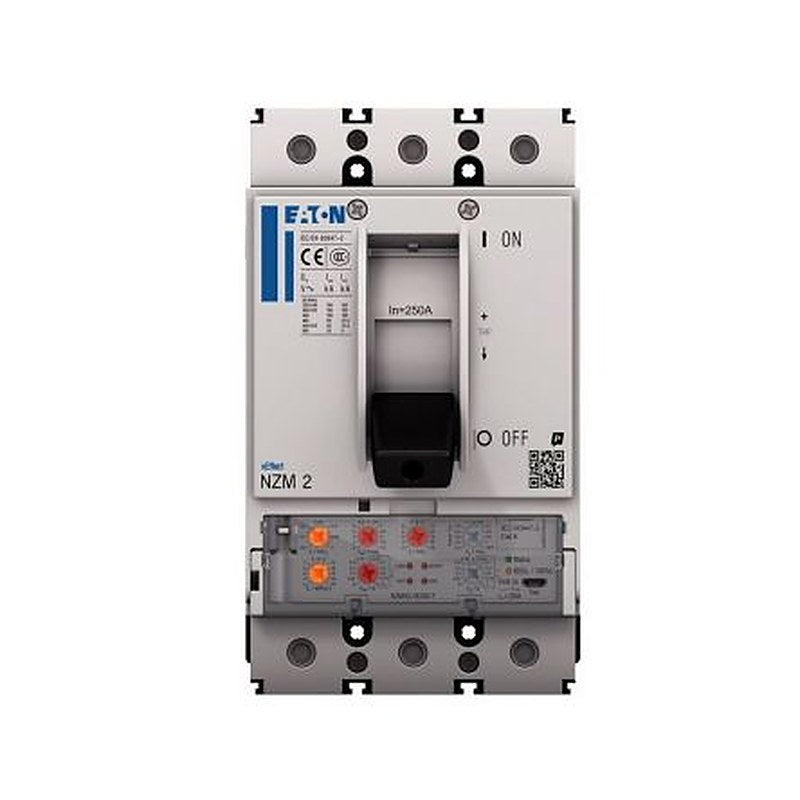 Eaton, NZM, NZM Molded Case Circuit Breaker 4-Pole 100A, Breaking Capacity 3 kA, Fixed