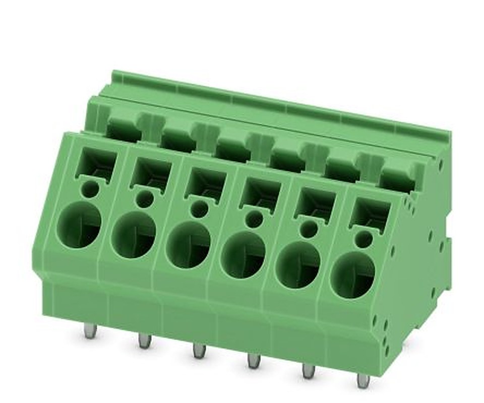 Phoenix Contact ZFKDSA 4-7.5- 6 Series PCB Terminal Block, 6 Contact(s), 7.5 mm Pitch, 1 Row