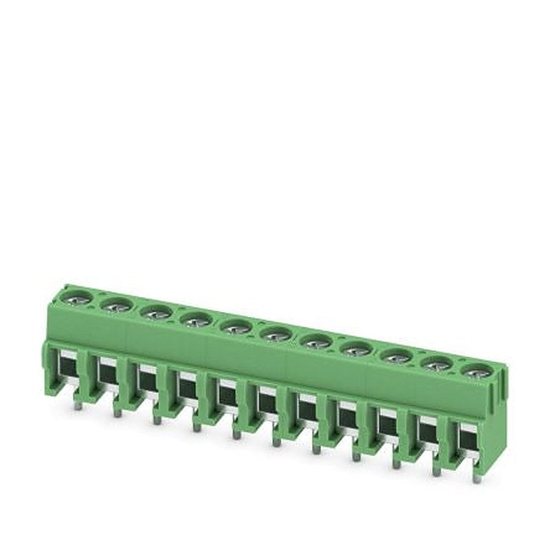 Phoenix Contact 0-H, 5/11-5, PT 1 Series Straight PCB Terminal Block, 11 Contact(s), 5 mm Pitch, 1 Row