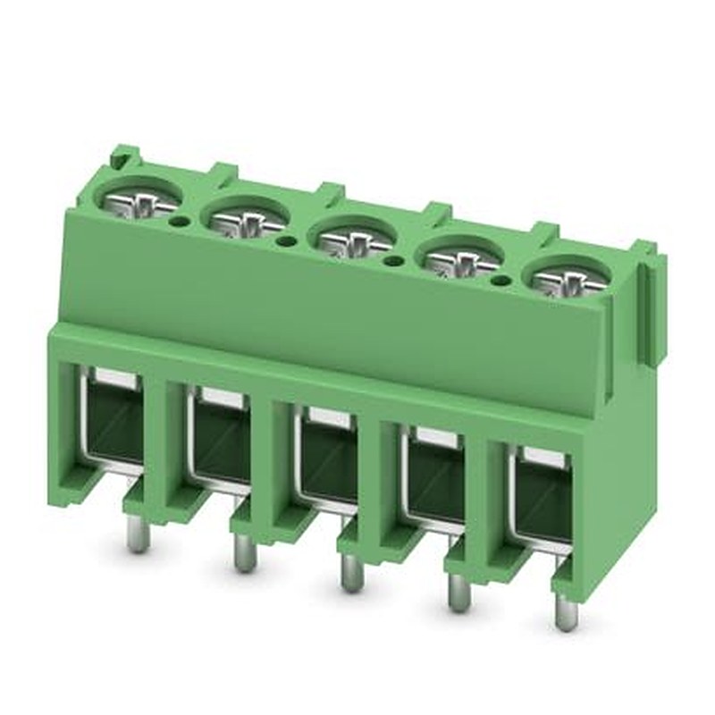 Phoenix Contact PCB Terminal Block, 5-Contact, 5 mm Pitch, 1 Row, 1935802
