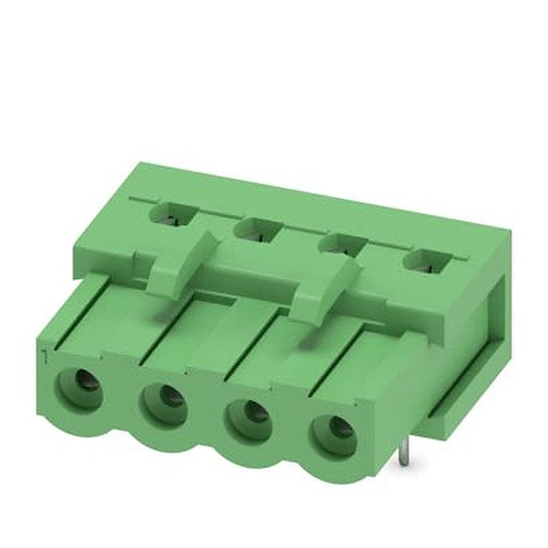 Phoenix Contact Wave Soldering Mount PCB Header, 4 Contact(s), 5.08 mm Pitch, 1 Row, Shrouded